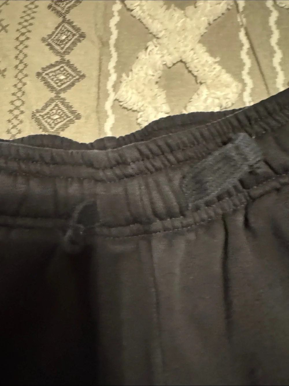 GAP Black Sweatpants with Mickey Mouse Logo
